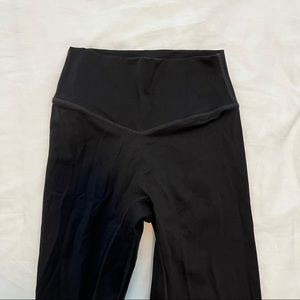 Balance athletica high waist no front seam black leggings